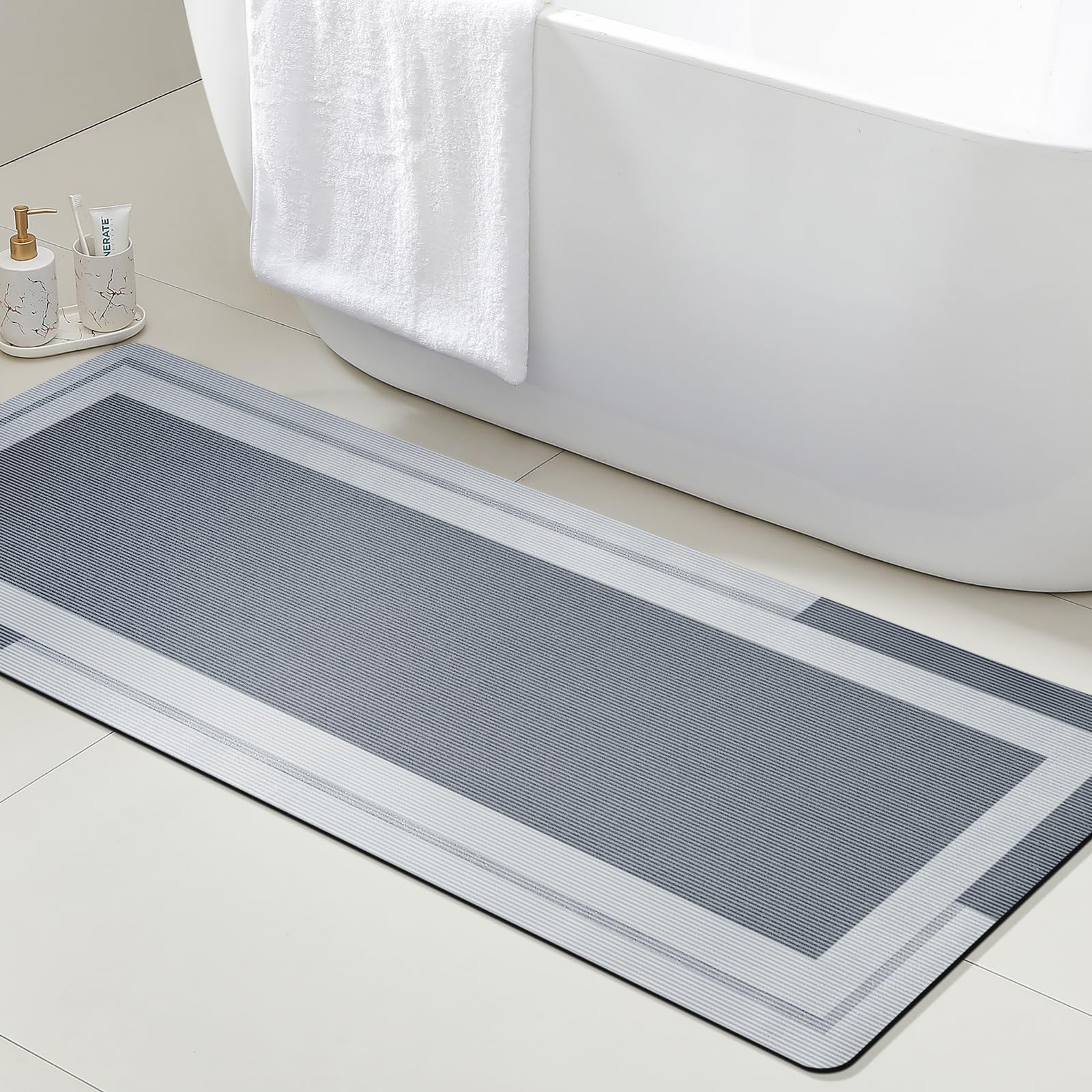 Zara Home Bathroom Mat - VIKAMA Badkamer Runner Tapijt zonder slip