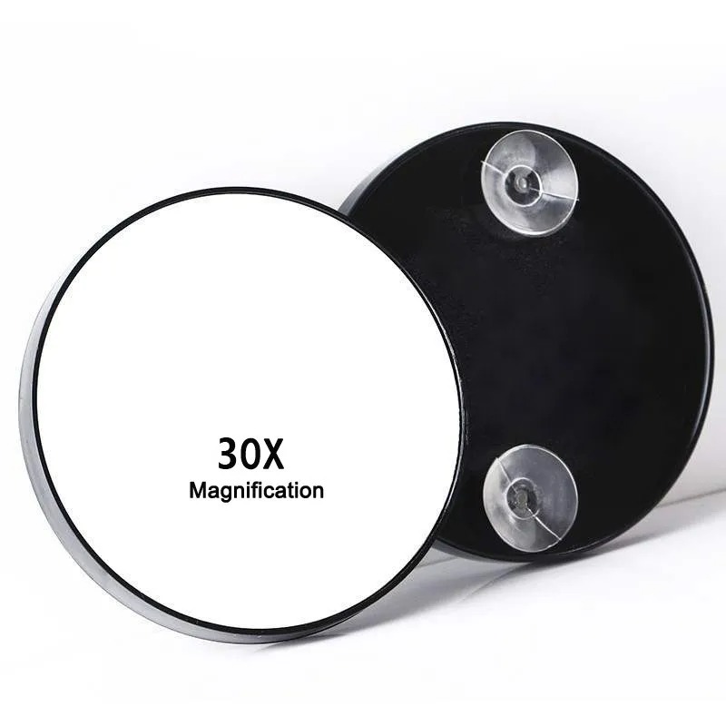Shaving Mirror Suction - 30x vergrotingsspiegel met zuignap mee-eter vergrootglas
