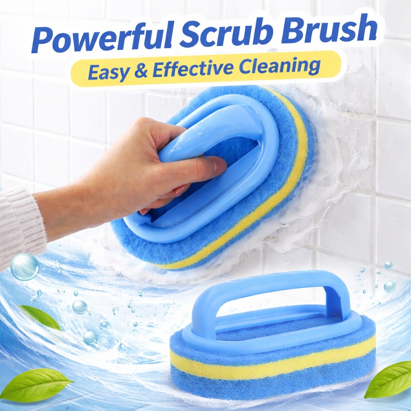 Home Goods Bathroom Accessories - Huishoudelijke schoonmaakborstel met handvat Afwasmiddel Badkamer