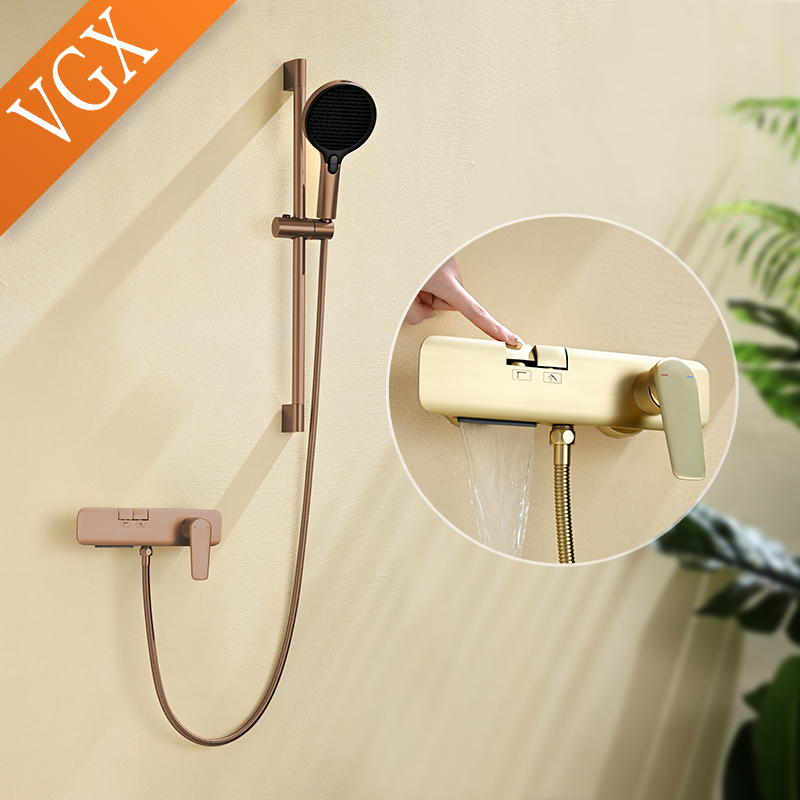 Home Bathroom Faucets - VGX Simpele Doucheset met Hefboom Badkuip