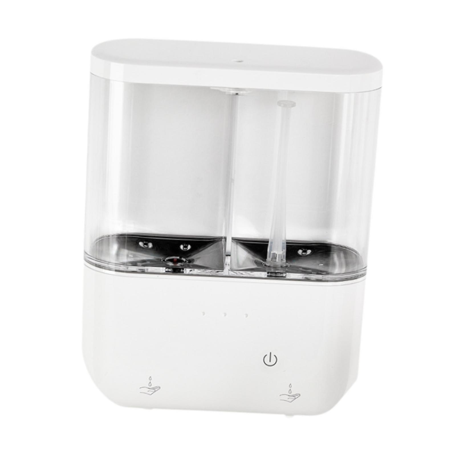 Home Bathroom Wall Soap Dispenser - Elektrische wandzeepdispenser, aanraakvrij, vloeibare zeepdispenser, dubbele