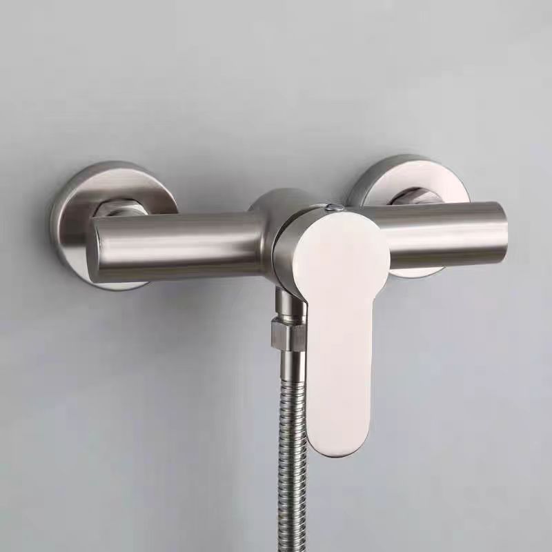 Home Bathroom Faucets - SUS304 roestvrijstalen badkamer douchekraan wandgemonteerde douchecilinder