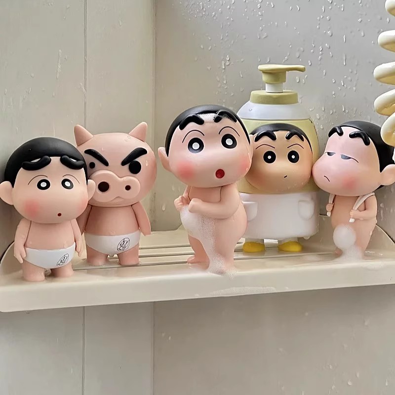 Home Goods Bathroom Accessories - Baden Crayon Shin Chan Leuke Decoratie