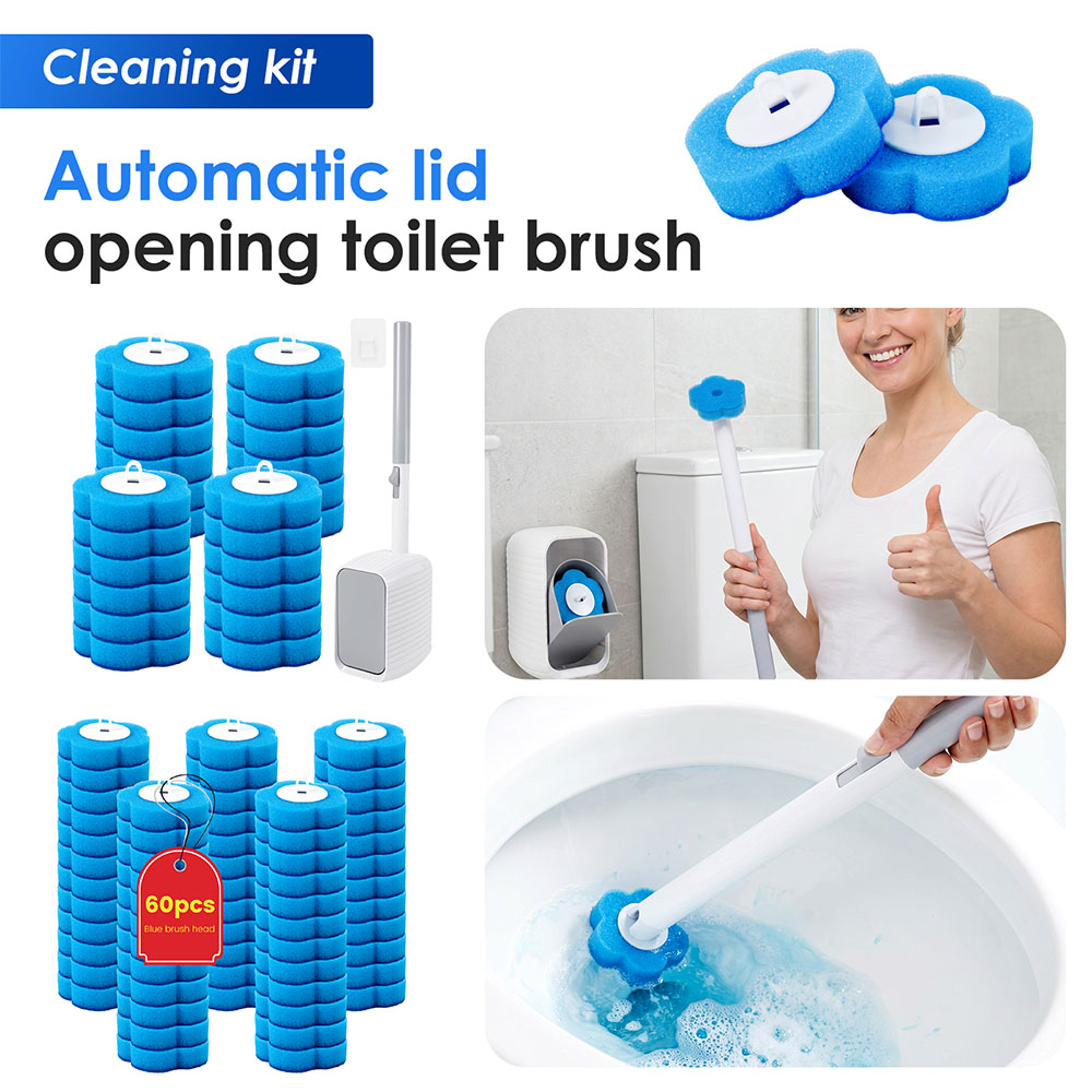 Home Bathroom Equipment - Nieuwe toiletborstel- en houderset met wegwerp