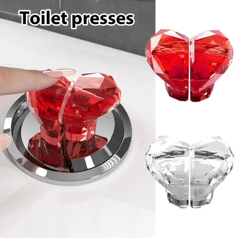 Home Depot Bathroom Vanities - Hartvorm Toiletspoelknop Liefde Toilet Presser Badkamer