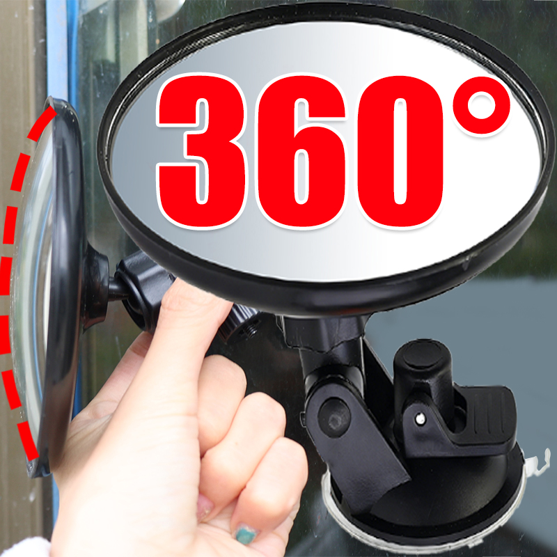 Shaving Mirror Suction - Zuignapspiegel voor dodehoekspiegel auto 360 °