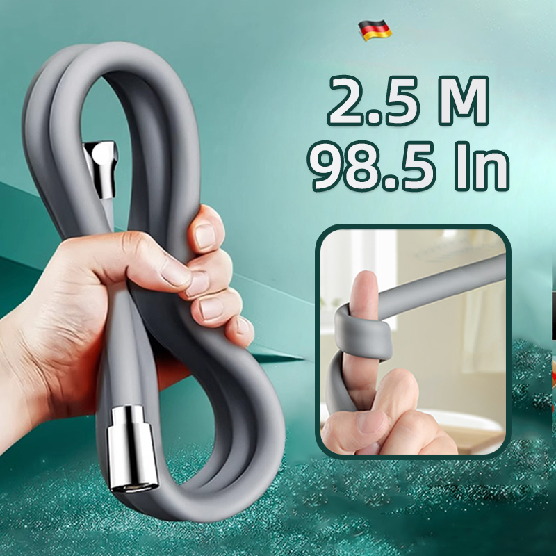 Home Bathroom Equipment - 2,5 m grijze extra lange siliconen