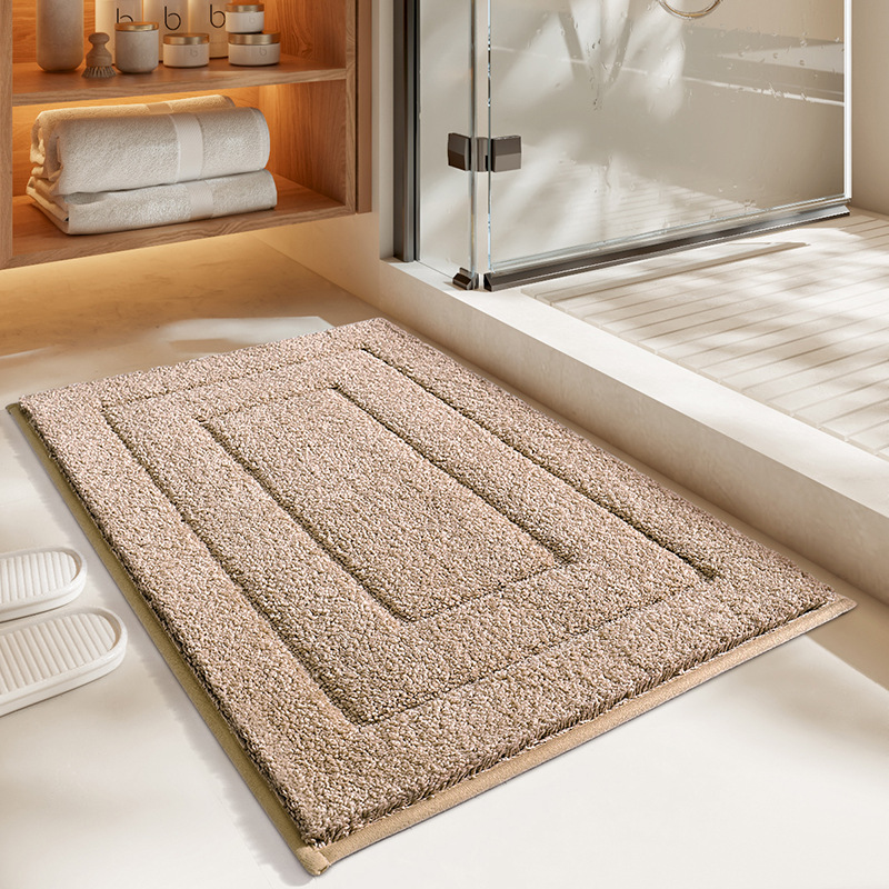 Zara Home Bathroom Mat - Microfiber Badkamer Mat Hoge Kwaliteit Verdikte