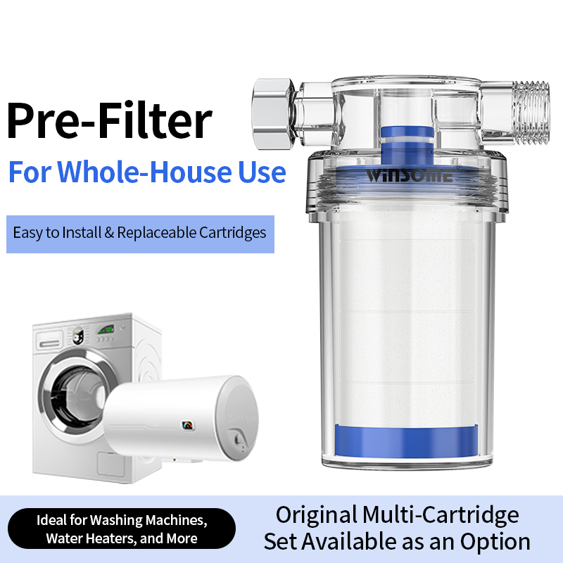 Home Bathroom Faucets - Huiswaterverwarmer voorfilter systeem, universele badkamer douchekop,