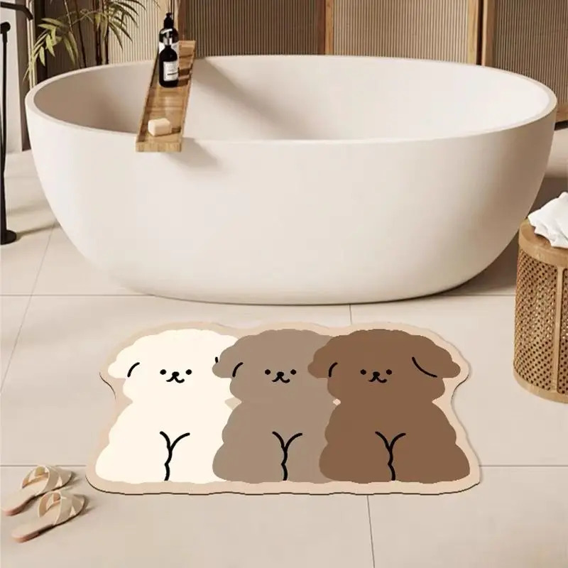 Zara Home Bathroom Mat - VIKAMA schattig badkamertapijt in de vorm