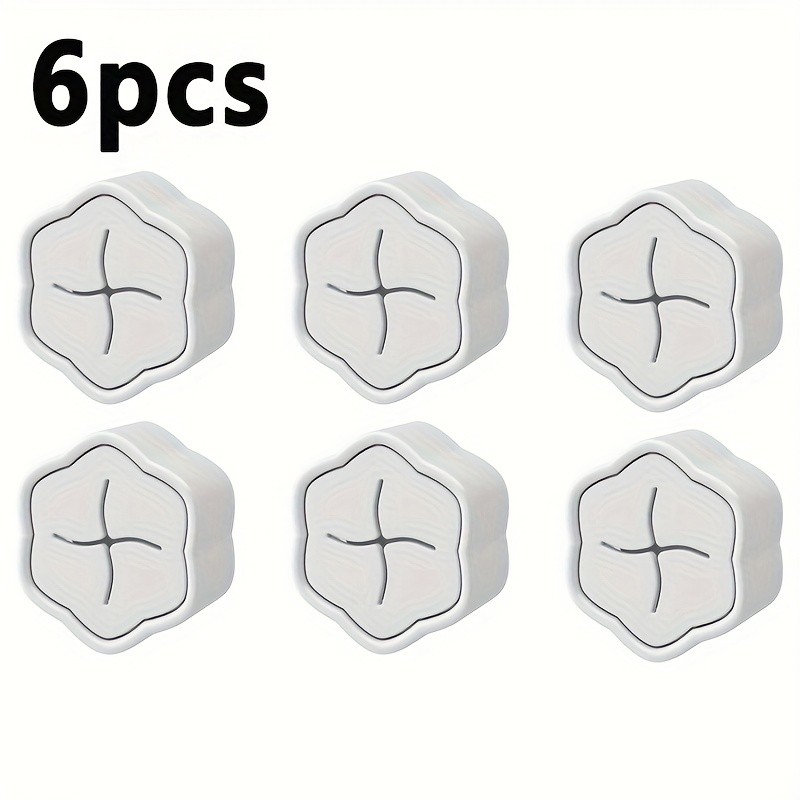 Home Bathroom Equipment - 6 STKS Zelfklevende handdoekhouder Geen boor