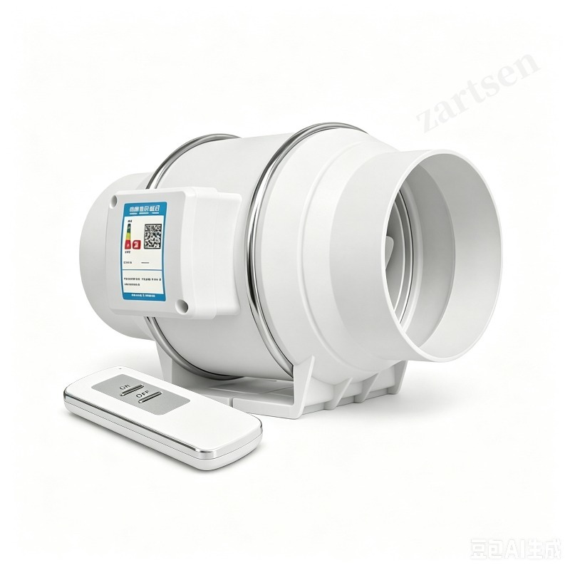 Home Bathroom Exhaust Fan - Afzuigventilator Thuis Stille Inline Pijpventilator Badkamer