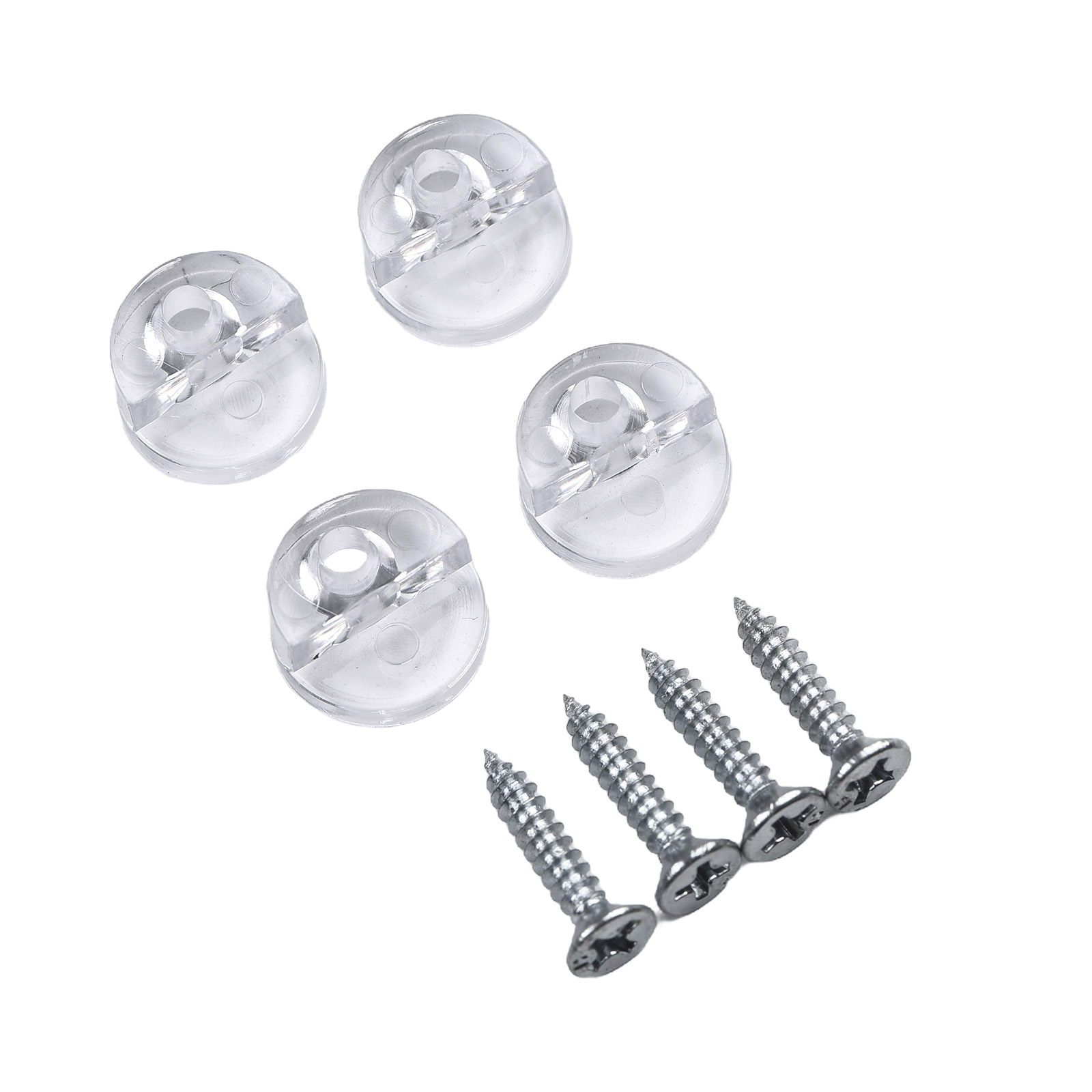 Home Hardware Bathroom Mirrors - 4 STUKS Spiegel Bevestigingsclips Glas Clip