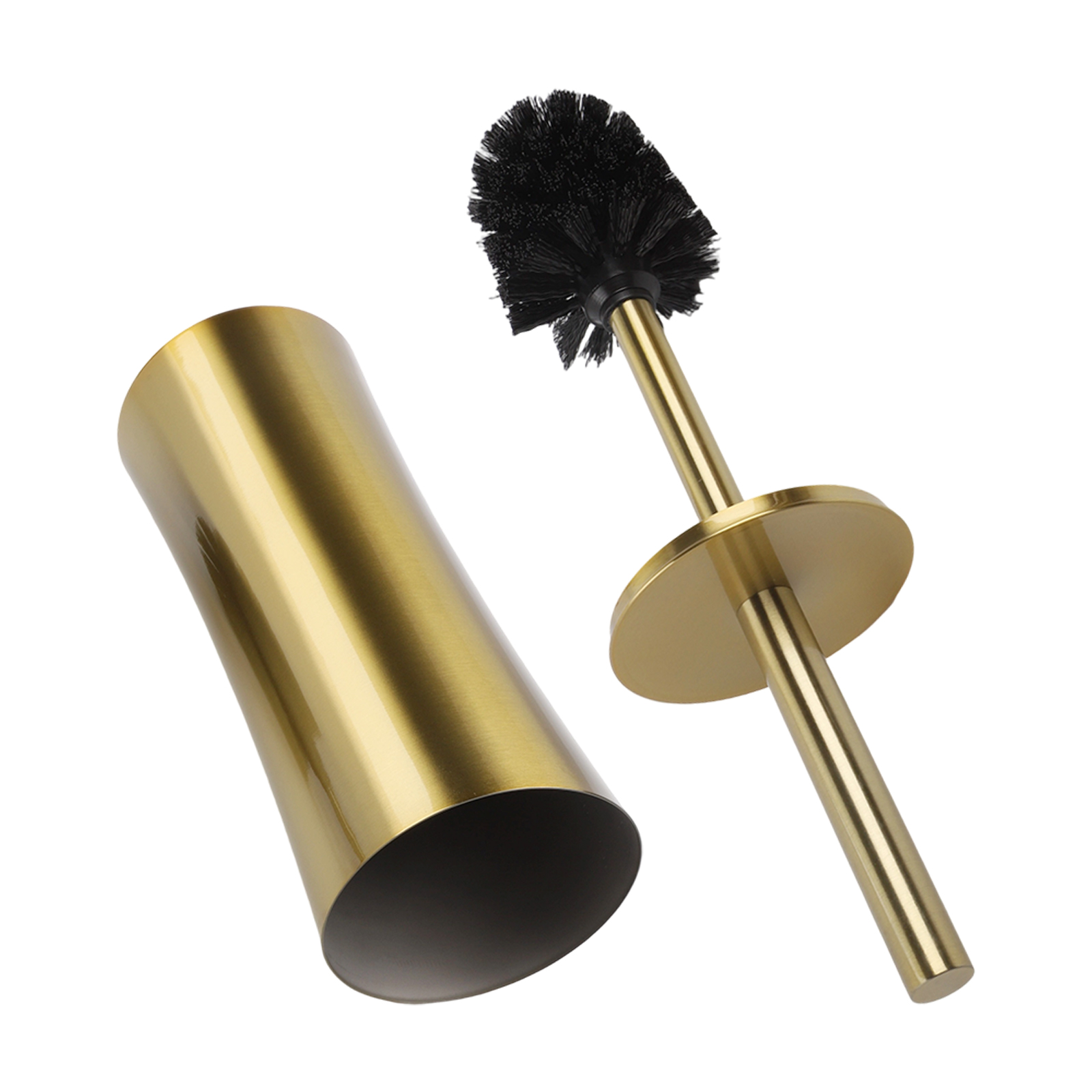 Home Bathroom Cleaning Solution - Modern badkamergereedschap Gouden toiletborstel Huishoudelijk schoonmaakgereedschap