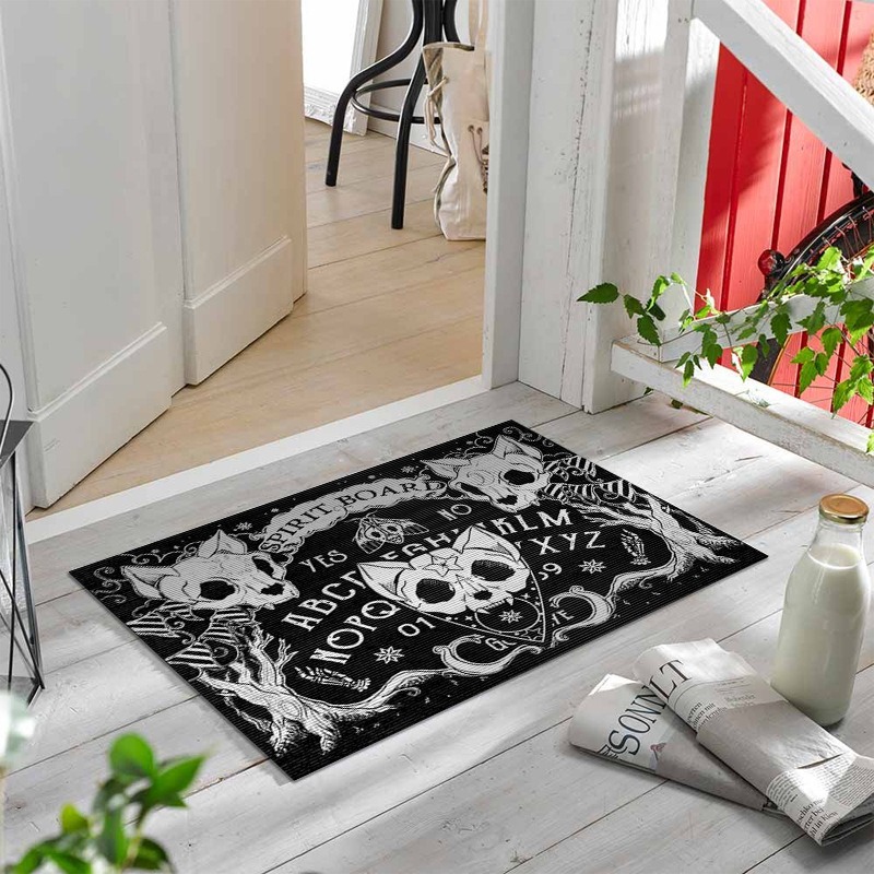 Zara Home Bathroom Mat - Donkere gotische vloermat voor huishoudelijke badkamer,
