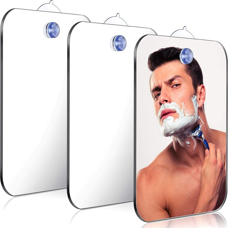 Shaving Mirror Suction - 1 stks acryl spiegel met muur