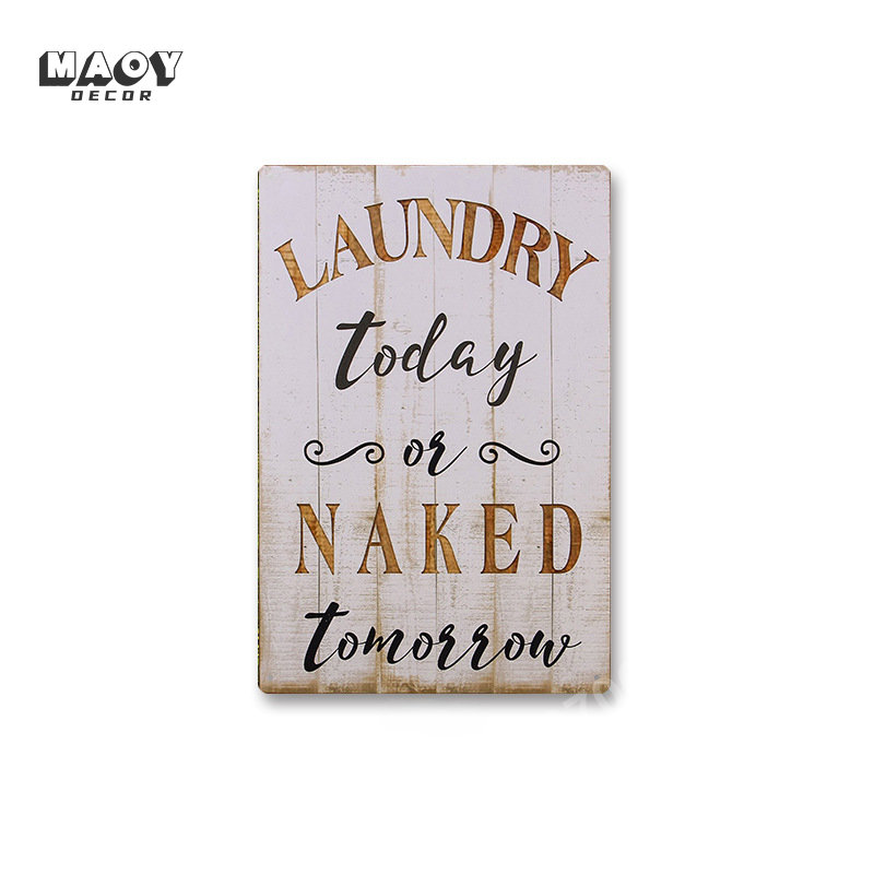Slogan Metalen Tin Bord Wasrui - Home Bathroom Wall Decor recensie en prijs