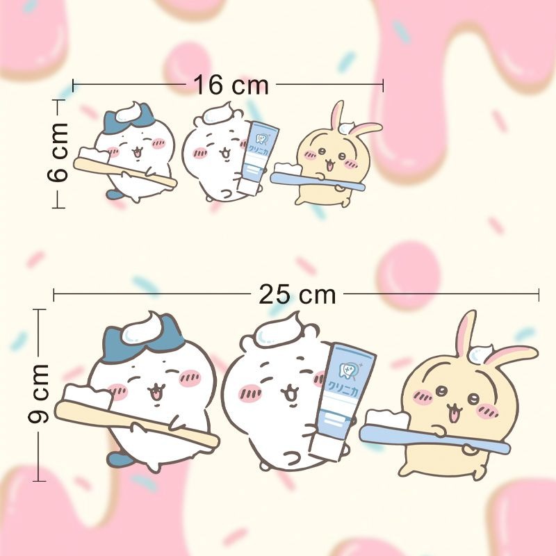 Hot Chiikawa spiegelstickers s - Home Goods Bathroom Accessories recensie en prijs
