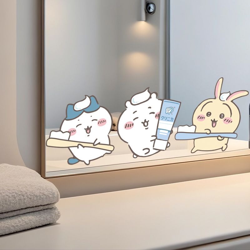 Hot Chiikawa spiegelstickers s - Home Goods Bathroom Accessories recensie en prijs