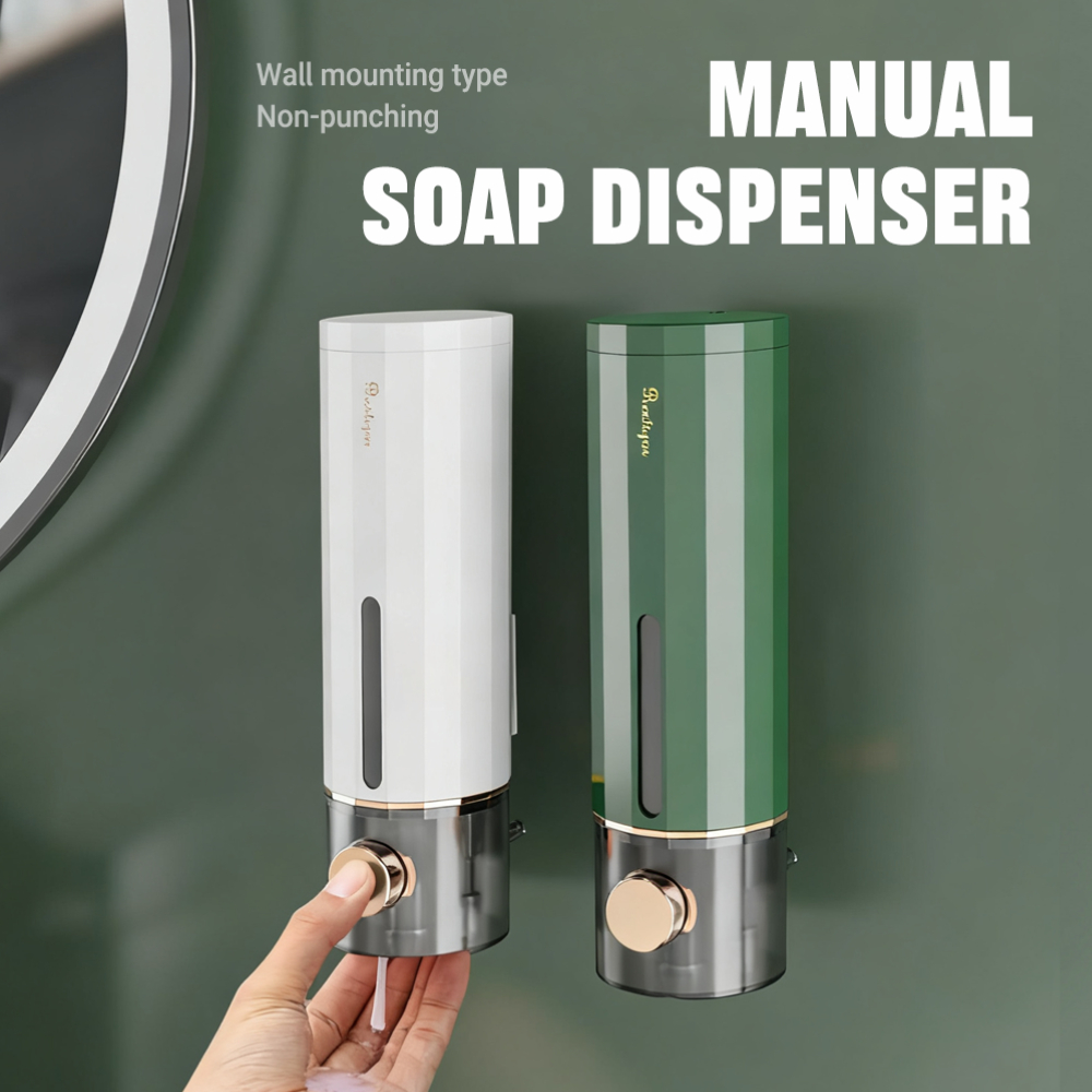 Handmatige zeepdispenser 450ml - Home Bathroom Wall Soap Dispenser recensie en prijs