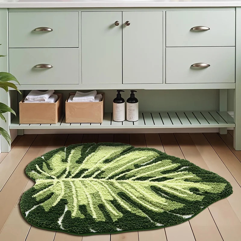 VIKAMA Antislipbadmat Green Le - Zara Home Bathroom Mat recensie en prijs