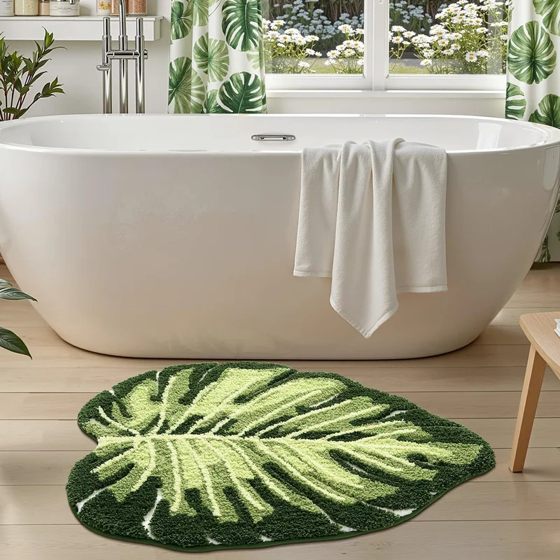 VIKAMA Antislipbadmat Green Le - Zara Home Bathroom Mat recensie en prijs