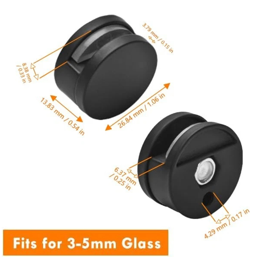 4 stuks glazen spiegelklem bev - Home Hardware Bathroom Mirrors recensie en prijs