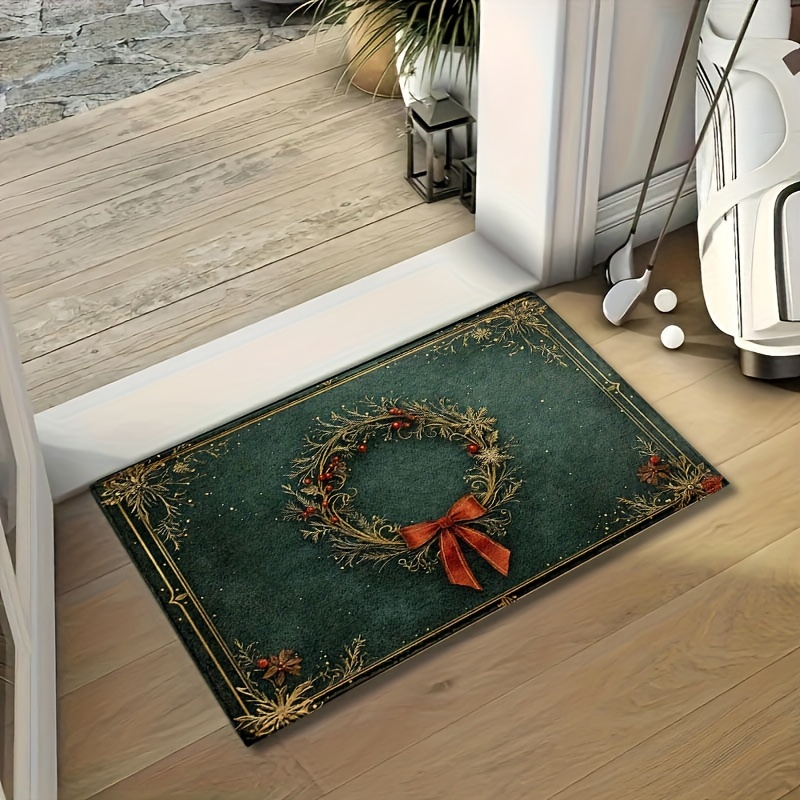 Kerstkrans bedrukt flanellen b - Home Bathroom Design Ideas recensie en prijs
