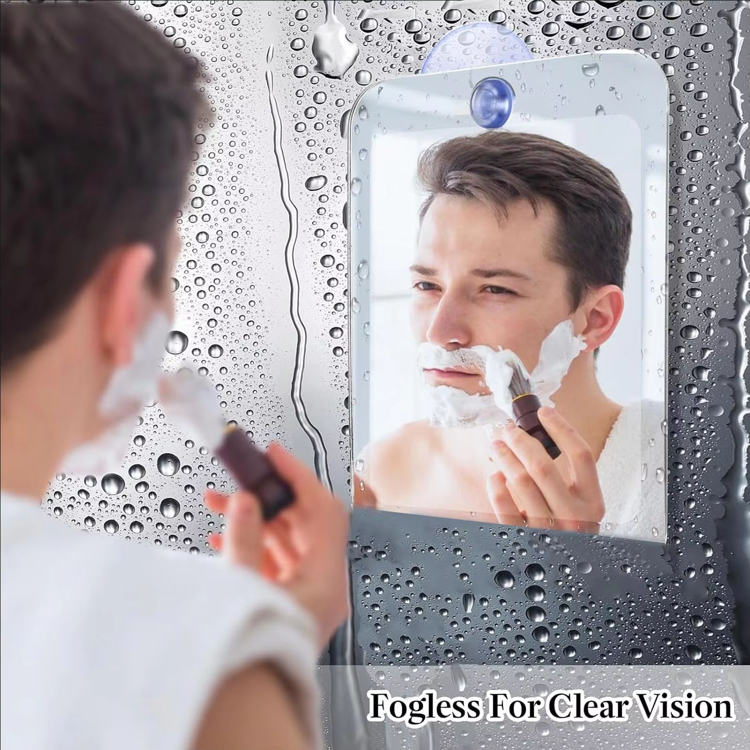 Acrylspiegel met muurzuiging D - Shaving Mirror Suction recensie en prijs