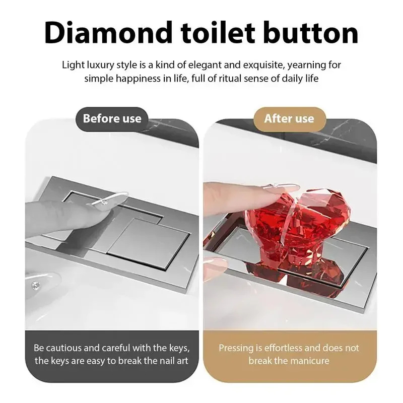 Hartvorm Toiletspoelknop Liefd - Home Depot Bathroom Vanities recensie en prijs