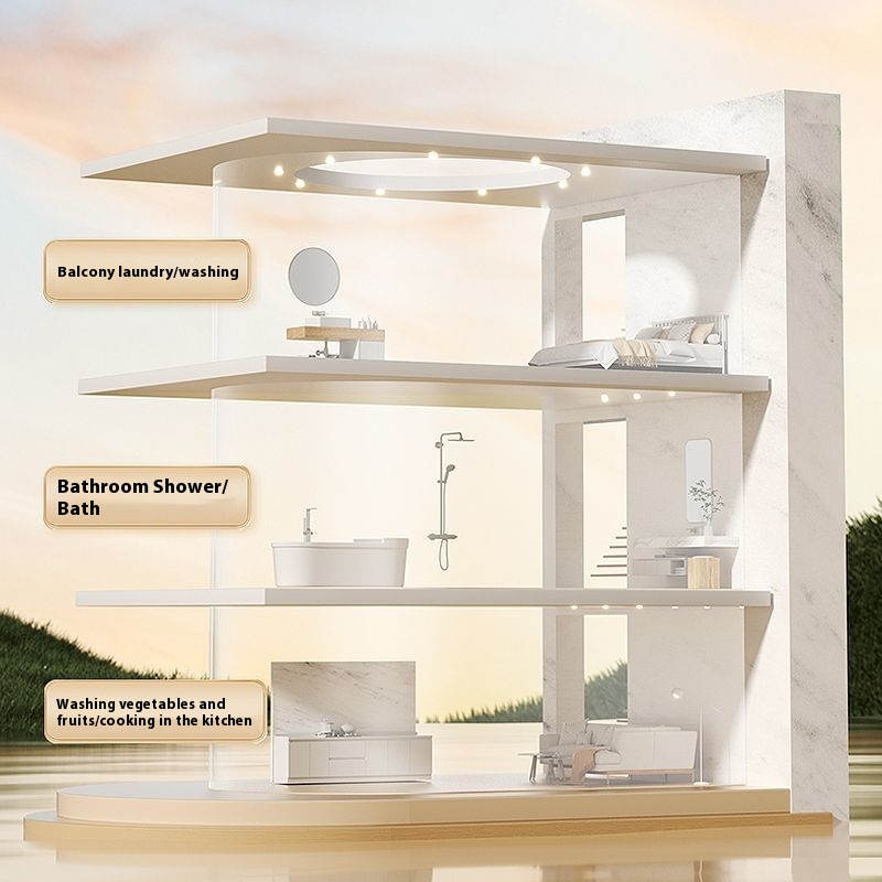 Pre-douchekop, doucheset voor  - Home Bathroom Faucets recensie en prijs