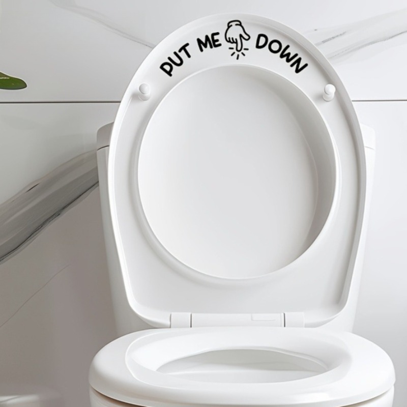 2 stuks grappige toilet sticke - Home Bathroom Design Ideas recensie en prijs