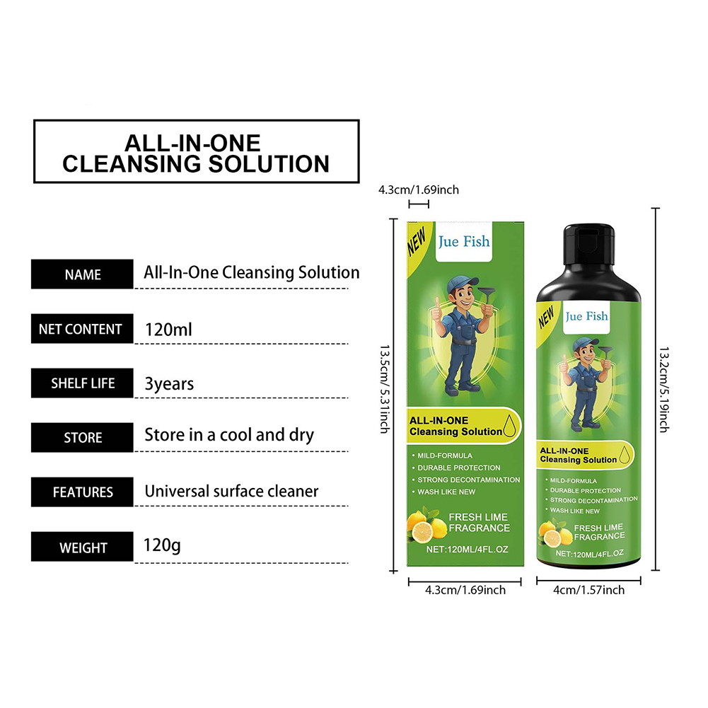 Multi-effect reinigingsoplossi - Home Bathroom Cleaning Solution recensie en prijs