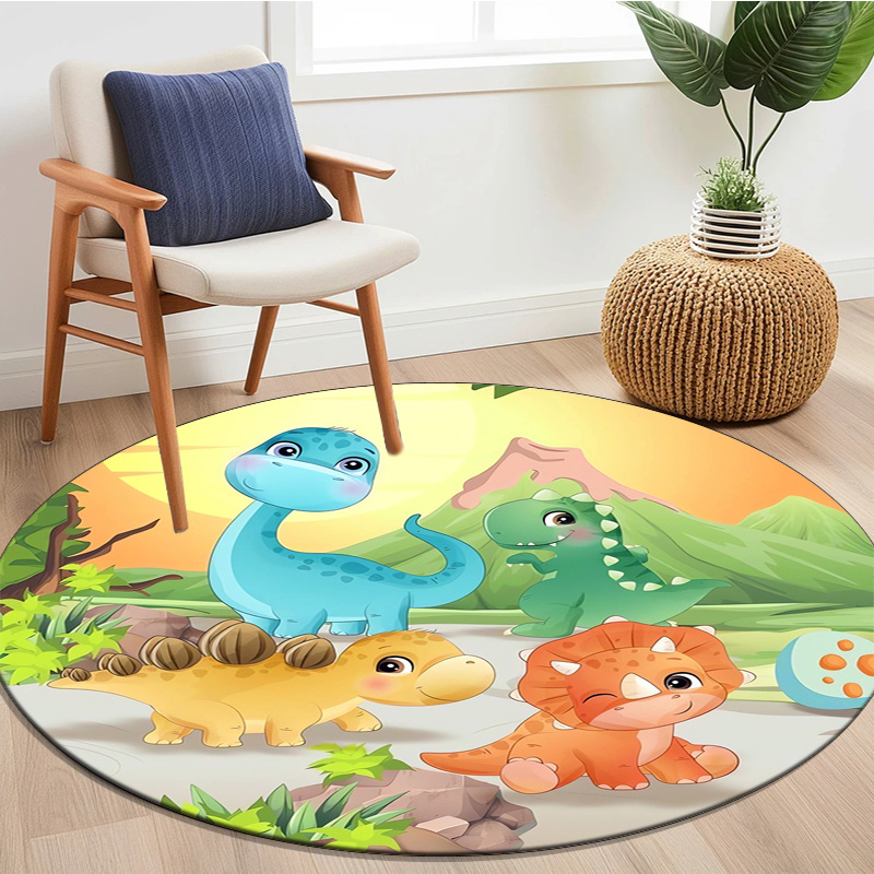 Schattig cartoon dinosaurus be - Zara Home Bathroom Mat recensie en prijs