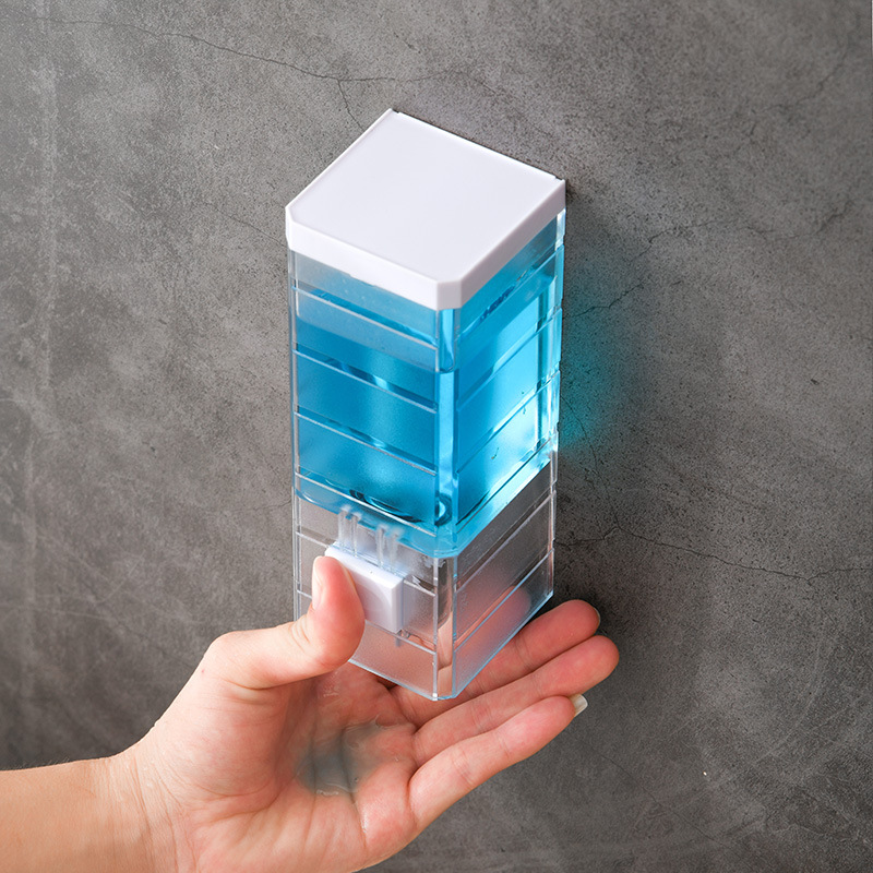 Nieuwe transparante wandgemont - Home Bathroom Wall Soap Dispenser recensie en prijs
