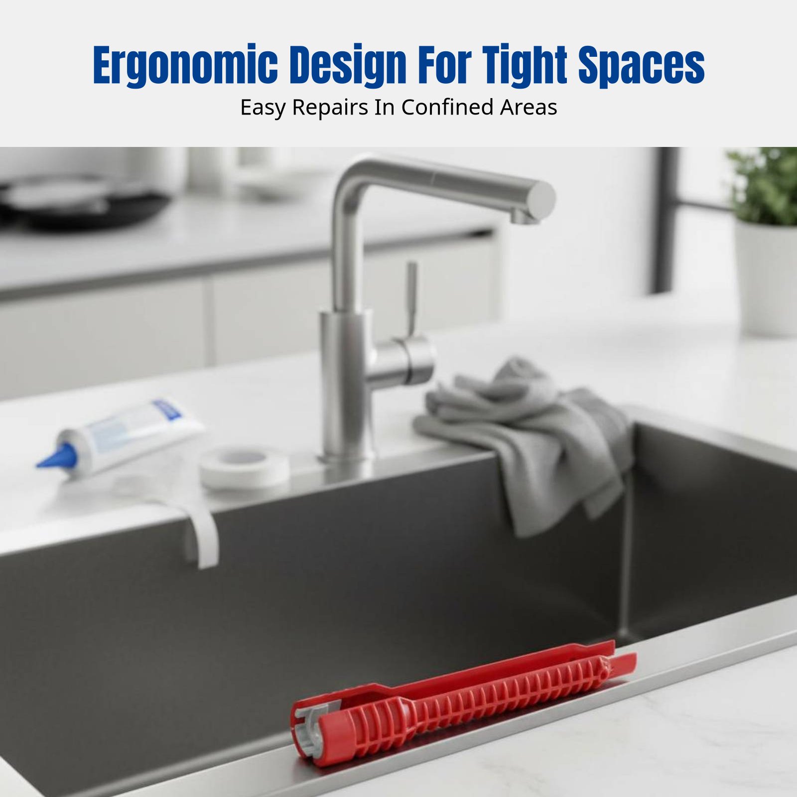Sanitair-gootsteensleutel, mul - Home Bathroom Faucets recensie en prijs