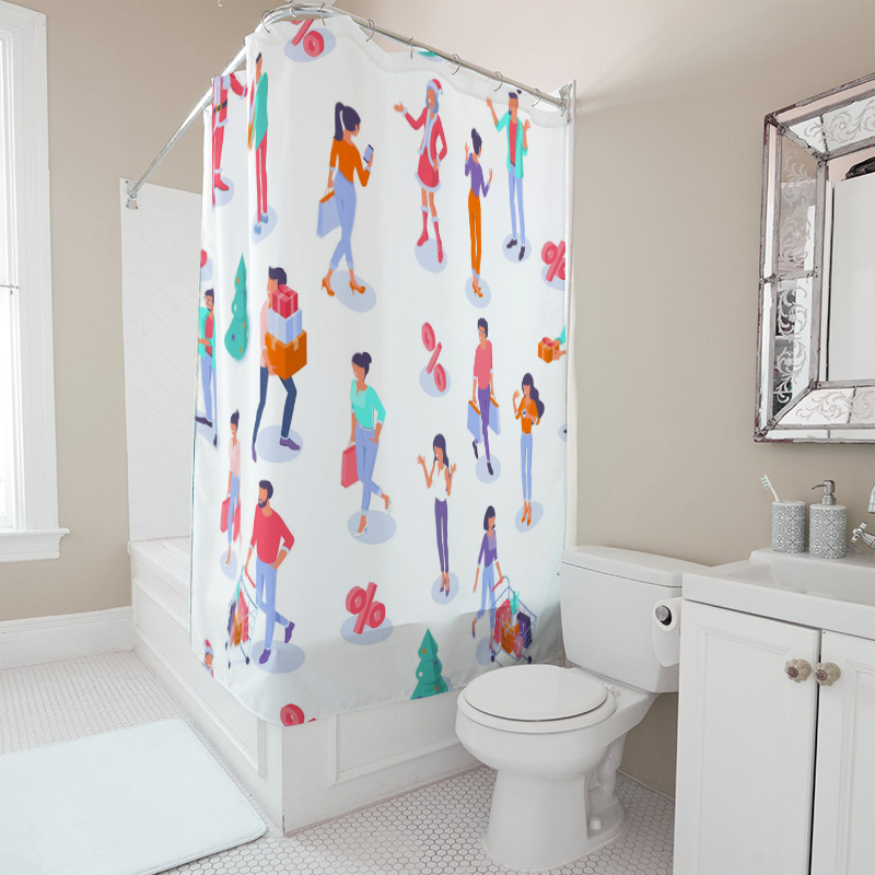 TU Shopping Lovers Douchegordi - Home Bathroom Design Ideas recensie en prijs