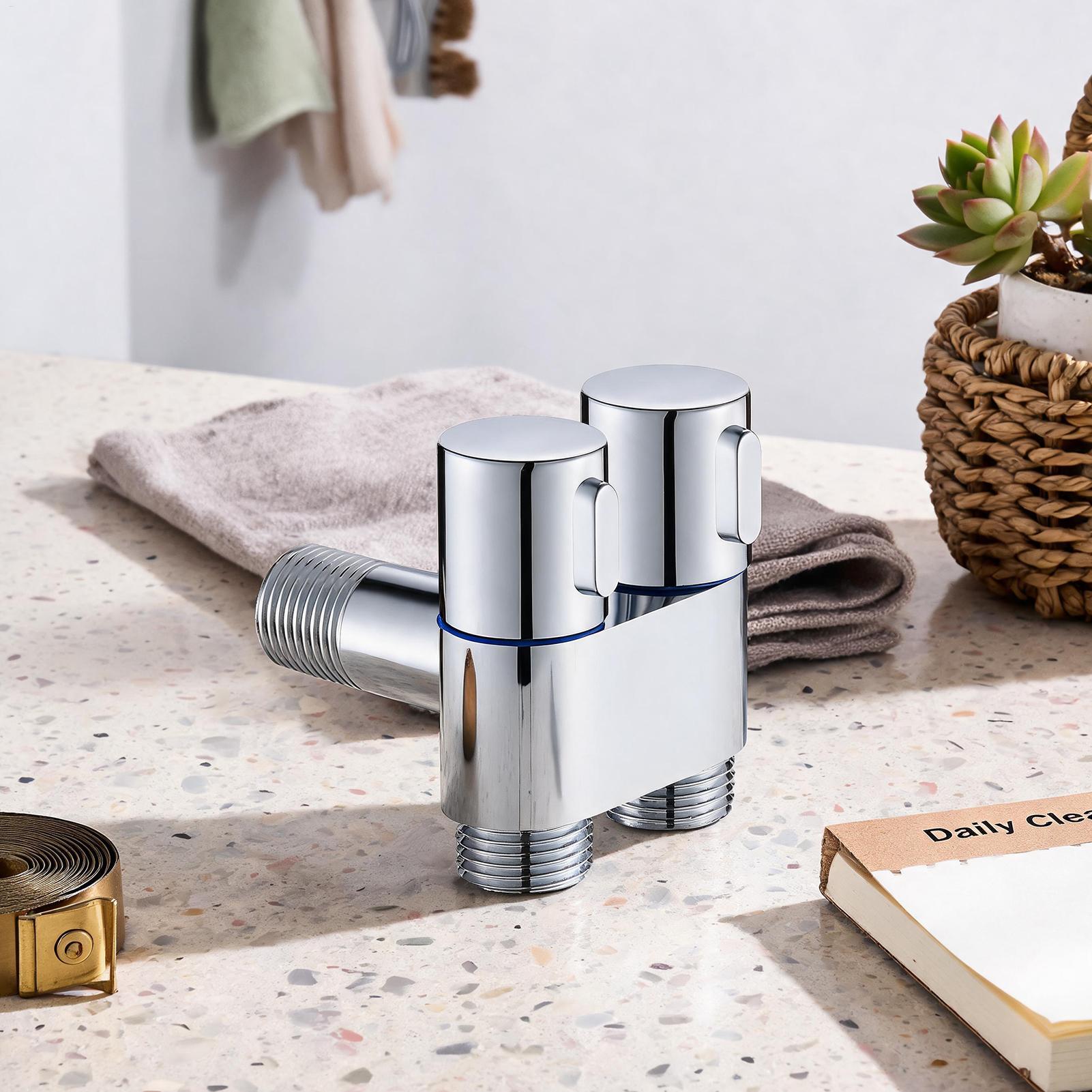 2-weg waterklep voor douche Mu - Home Depot Bathroom Vanities recensie en prijs