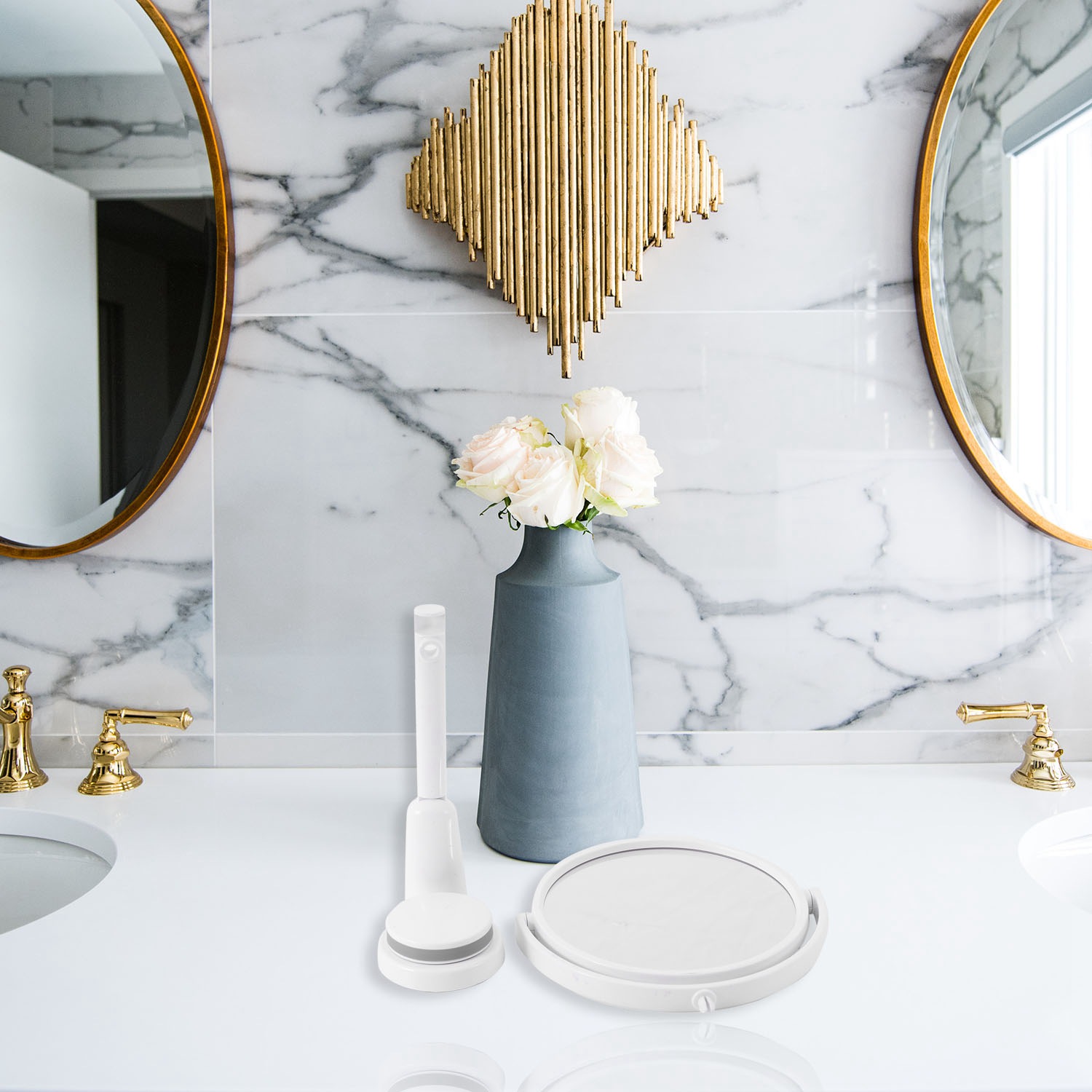 A76I-Modern boorvrije badkamer - Shaving Mirror Suction recensie en prijs