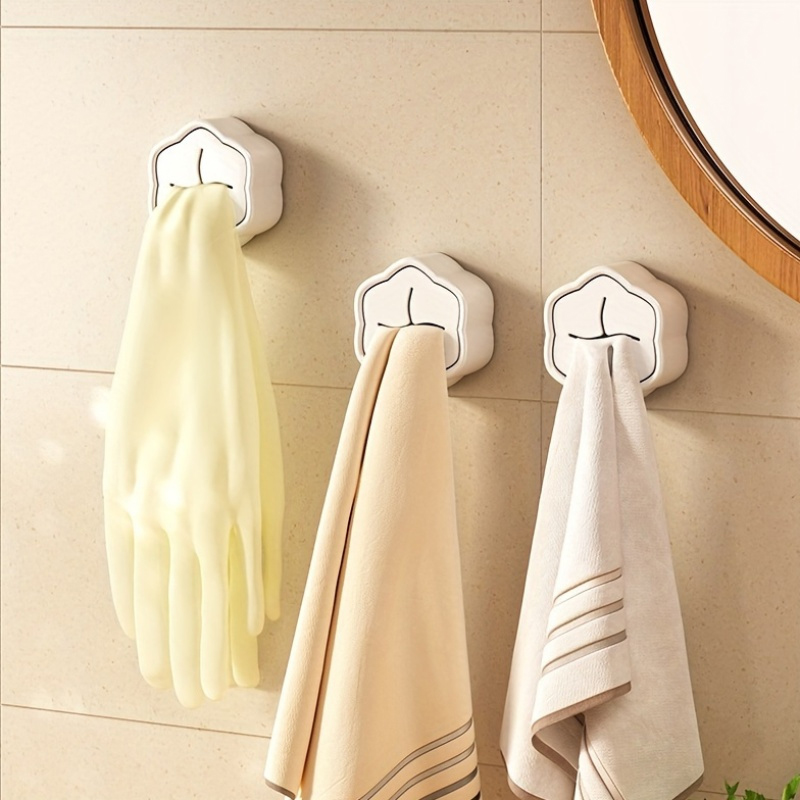 6 STKS Zelfklevende handdoekho - Home Bathroom Equipment recensie en prijs