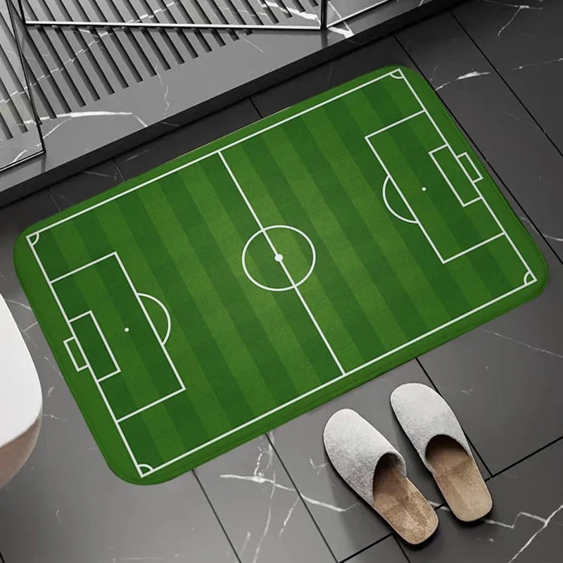Voetbalveldpatroon Deurmat Voe - Zara Home Bathroom Mat recensie en prijs