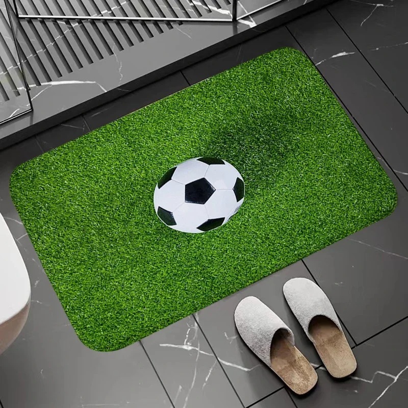 Voetbalveldpatroon Deurmat Voe - Zara Home Bathroom Mat recensie en prijs