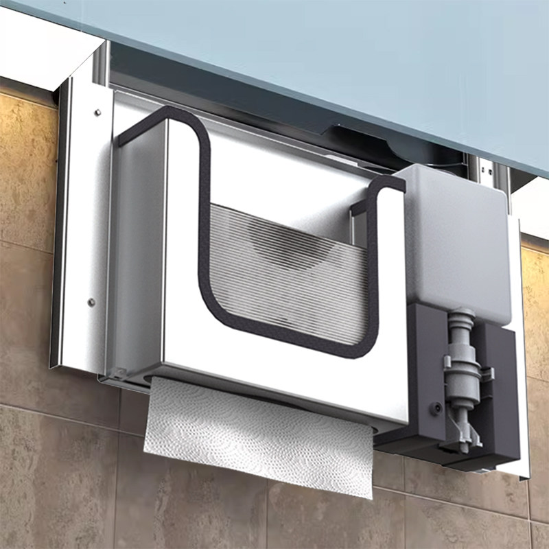 RVS verborgen papieren handdoe - Home Bathroom Wall Soap Dispenser recensie en prijs