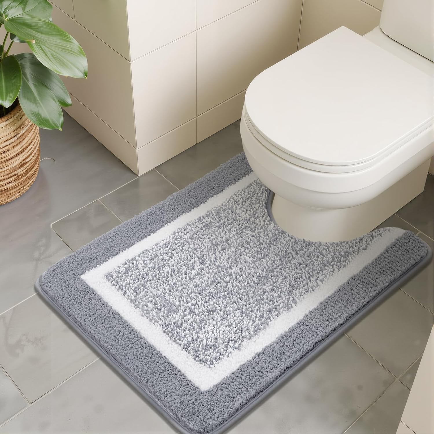 Pluizig microvezel badkamermat - Zara Home Bathroom Mat recensie en prijs