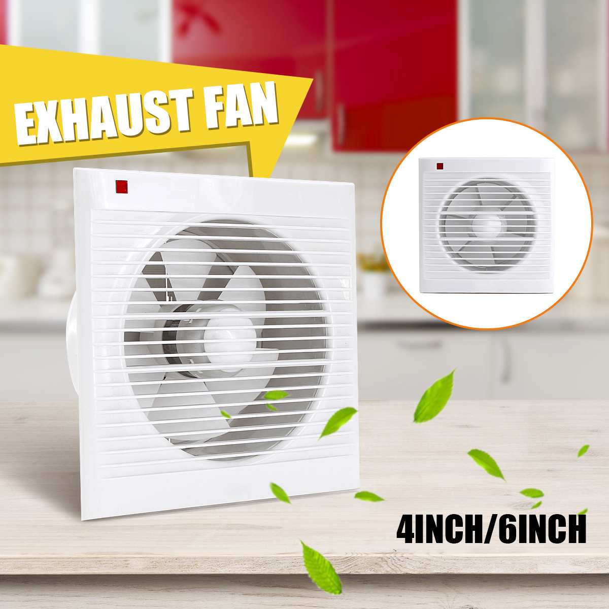 4 Inch 6 Inch 8 Inch 220 V Mut - Home Bathroom Exhaust Fan recensie en prijs