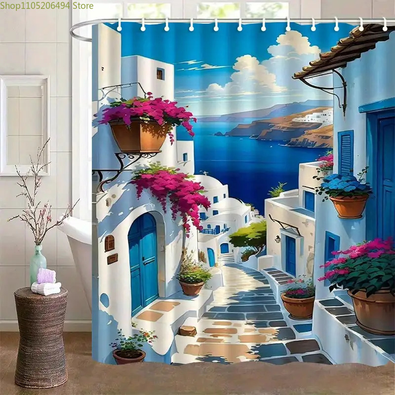 Santorini Grieks eiland douche - Home Bathroom Design Ideas recensie en prijs