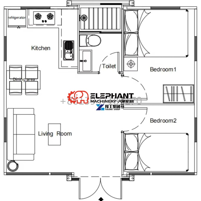 Tiny House 20ft Villa Containe - Home Bathroom Equipment recensie en prijs